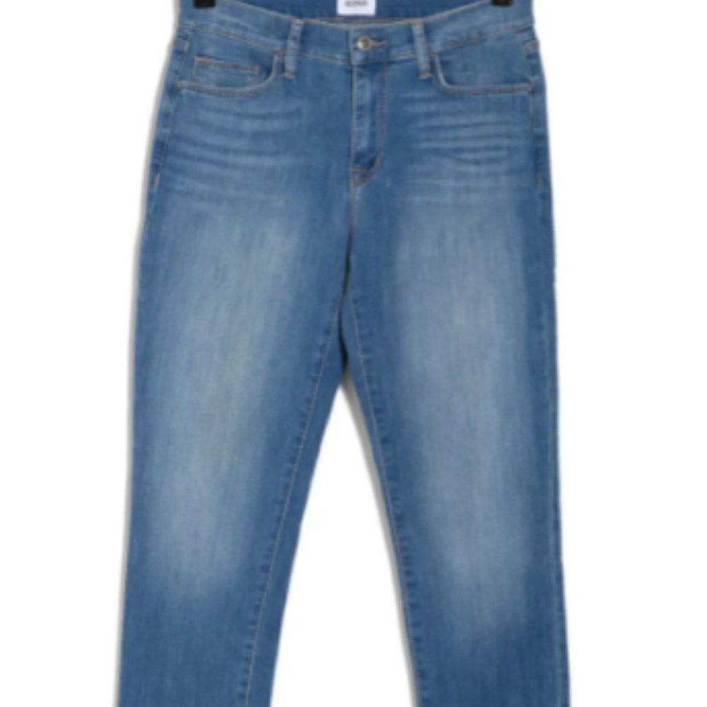 Hudson Jeans Natalie Midrise Slim Boyfriend Blue Jeans Size 26 - Picture 4 of 15